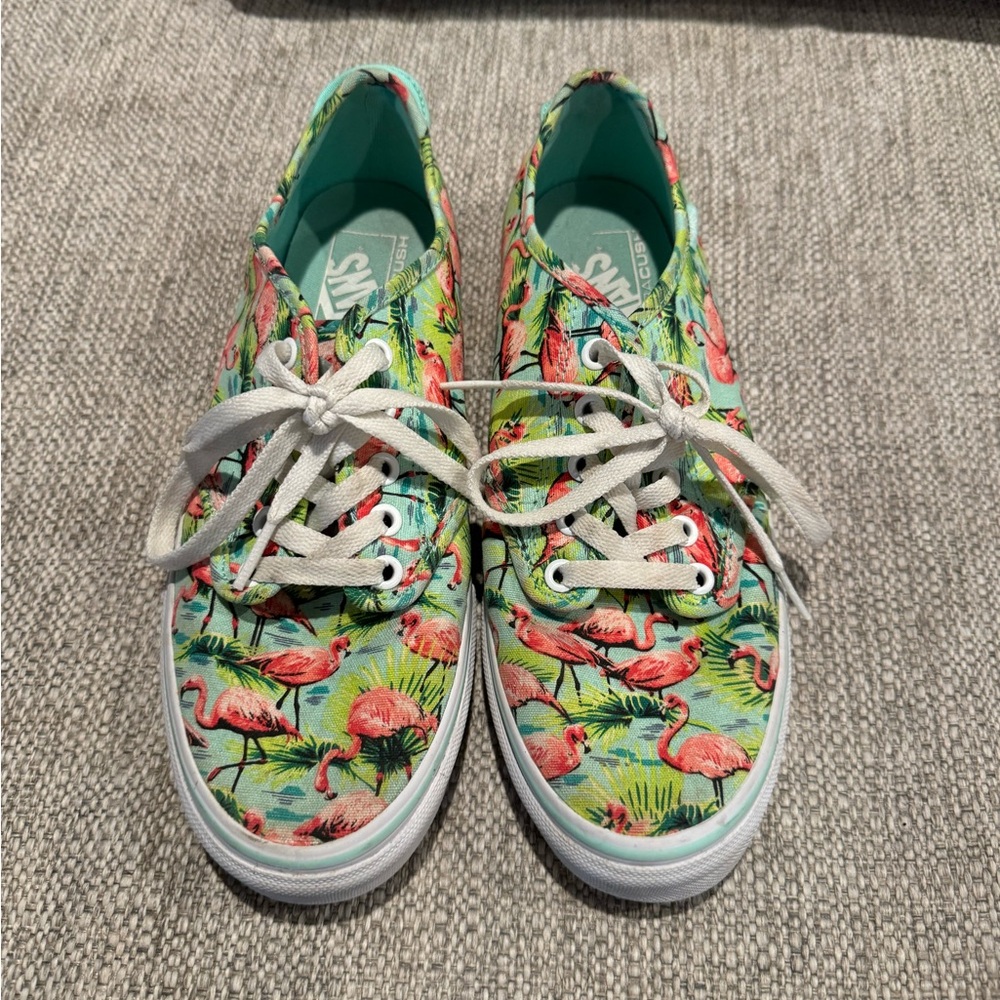 Tropical Flamingo Vans